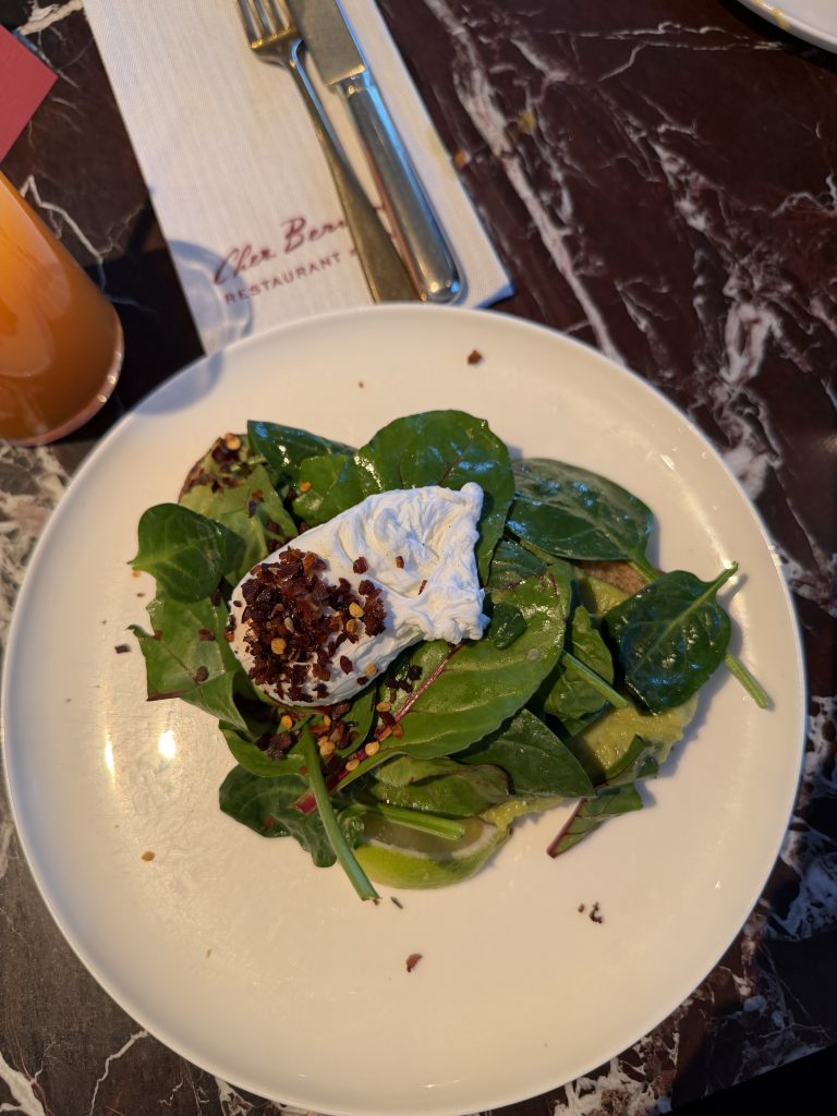 Avocado toast but make it Chez Bernard